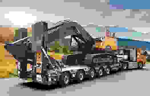 Негабаритная перевозка с учетом высоты в Сосновом Бору